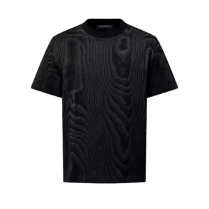 LV Jersey Jacquard T-Shirt in Black - LRT92