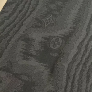 LV Jersey Jacquard T-Shirt in Black - LRT92
