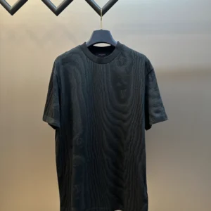 LV Jersey Jacquard T-Shirt in Black - LRT92