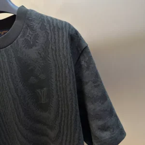 LV Jersey Jacquard T-Shirt in Black - LRT92