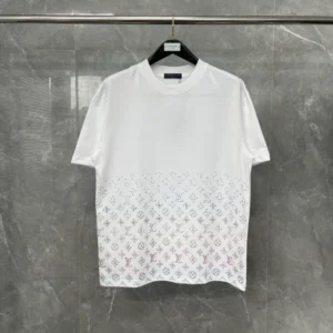 LV Monogram Gradient Embellished Short-Sleeved Crewneck - LRT101