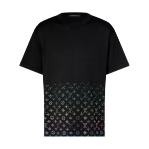 LV Monogram Gradient Embellished Short-Sleeved Crewneck - LRT102