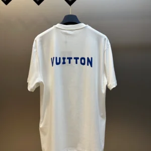 LV Printed Signature T-Shirt in White - LRT89