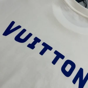 LV Printed Signature T-Shirt in White - LRT89