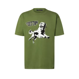 LV Short-Sleeved Cotton Crewneck - LRT74