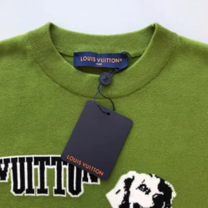 LV Short-Sleeved Cotton Crewneck - LRT74