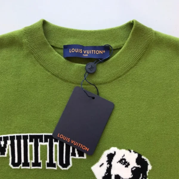 LV Short-Sleeved Cotton Crewneck - LRT74