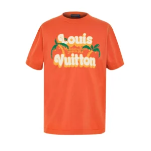 LV Short-Sleeved Cotton Crewneck - LRT93
