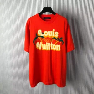 LV Short-Sleeved Cotton Crewneck - LRT93
