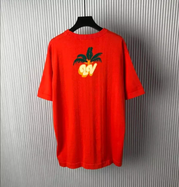LV Short-Sleeved Cotton Crewneck - LRT93
