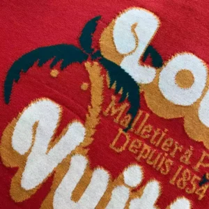 LV Short-Sleeved Cotton Crewneck - LRT93