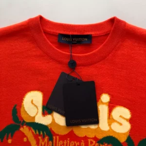 LV Short-Sleeved Cotton Crewneck - LRT93