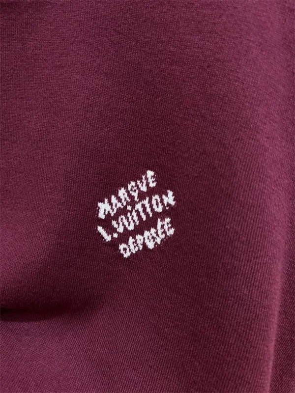 LV Signature Short-Sleeved Cotton Crewneck - LRT95