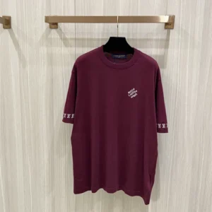 LV Signature Short-Sleeved Cotton Crewneck - LRT95