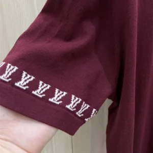 LV Signature Short-Sleeved Cotton Crewneck - LRT95