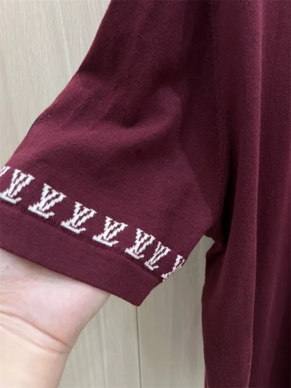 LV Signature Short-Sleeved Cotton Crewneck - LRT95