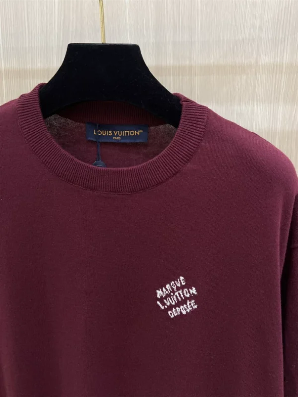LV Signature Short-Sleeved Cotton Crewneck - LRT95