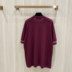 LV Signature Short-Sleeved Cotton Crewneck - LRT95