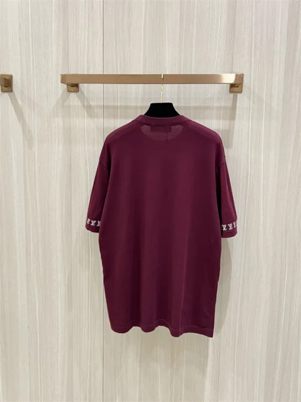 LV Signature Short-Sleeved Cotton Crewneck - LRT95