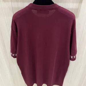 LV Signature Short-Sleeved Cotton Crewneck - LRT95