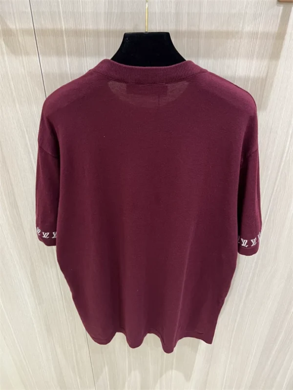 LV Signature Short-Sleeved Cotton Crewneck - LRT95