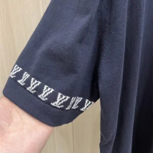 LV Signature Short-Sleeved Cotton Crewneck - LRT96