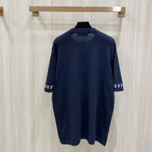 LV Signature Short-Sleeved Cotton Crewneck - LRT96