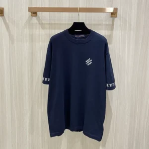 LV Signature Short-Sleeved Cotton Crewneck - LRT96