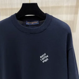 LV Signature Short-Sleeved Cotton Crewneck - LRT96