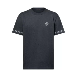 LV Signature Short-Sleeved Cotton Crewneck - LRT97