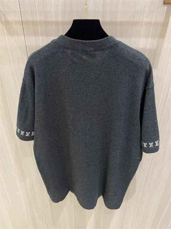 LV Signature Short-Sleeved Cotton Crewneck - LRT97