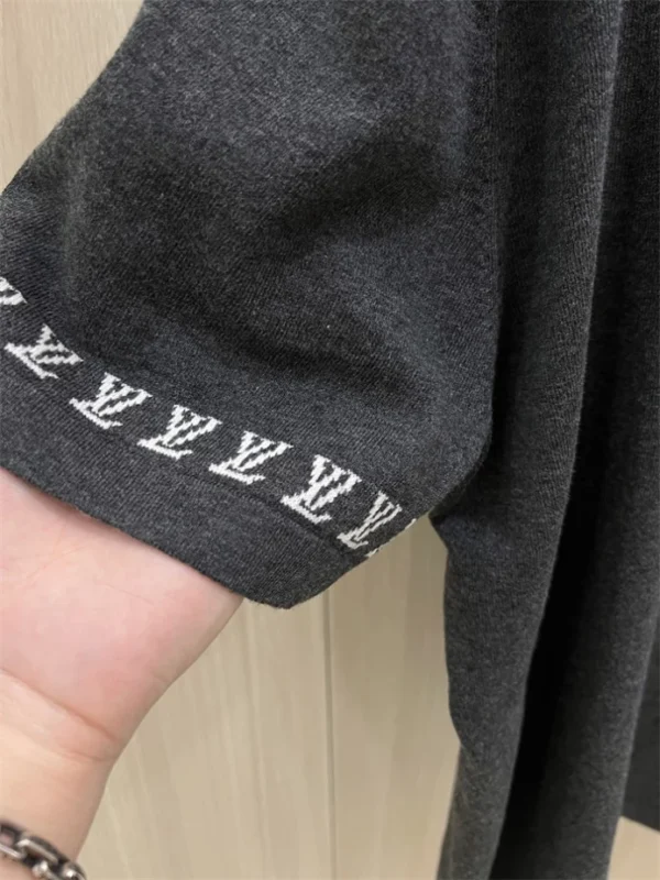 LV Signature Short-Sleeved Cotton Crewneck - LRT97