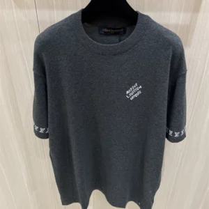 LV Signature Short-Sleeved Cotton Crewneck - LRT97