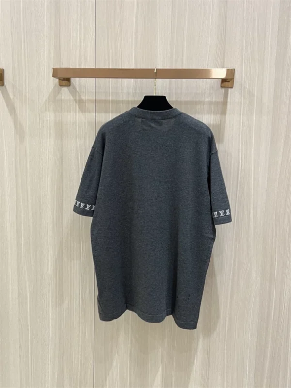 LV Signature Short-Sleeved Cotton Crewneck - LRT97