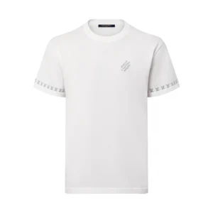 LV Signature Short-Sleeved Cotton Crewneck - LRT98