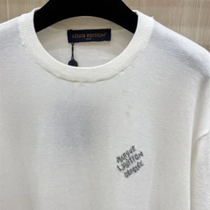 LV Signature Short-Sleeved Cotton Crewneck - LRT98