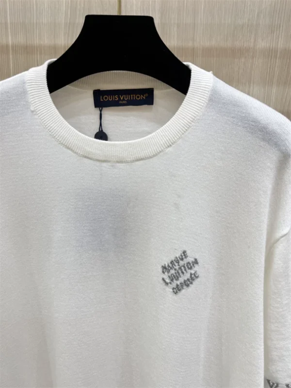 LV Signature Short-Sleeved Cotton Crewneck - LRT98