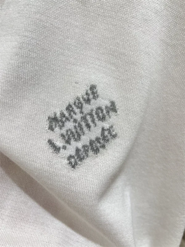 LV Signature Short-Sleeved Cotton Crewneck - LRT98