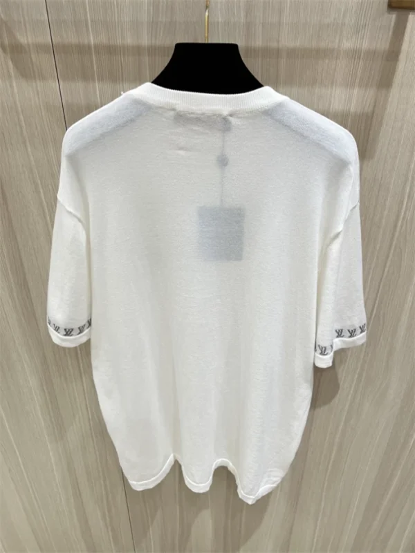 LV Signature Short-Sleeved Cotton Crewneck - LRT98
