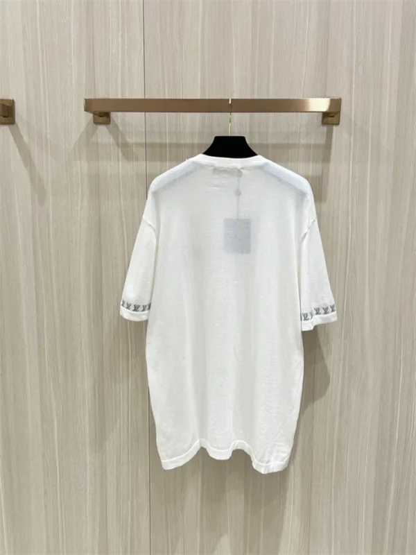 LV Signature Short-Sleeved Cotton Crewneck - LRT98