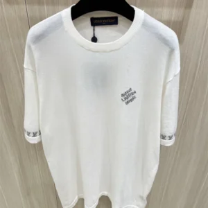 LV Signature Short-Sleeved Cotton Crewneck - LRT98