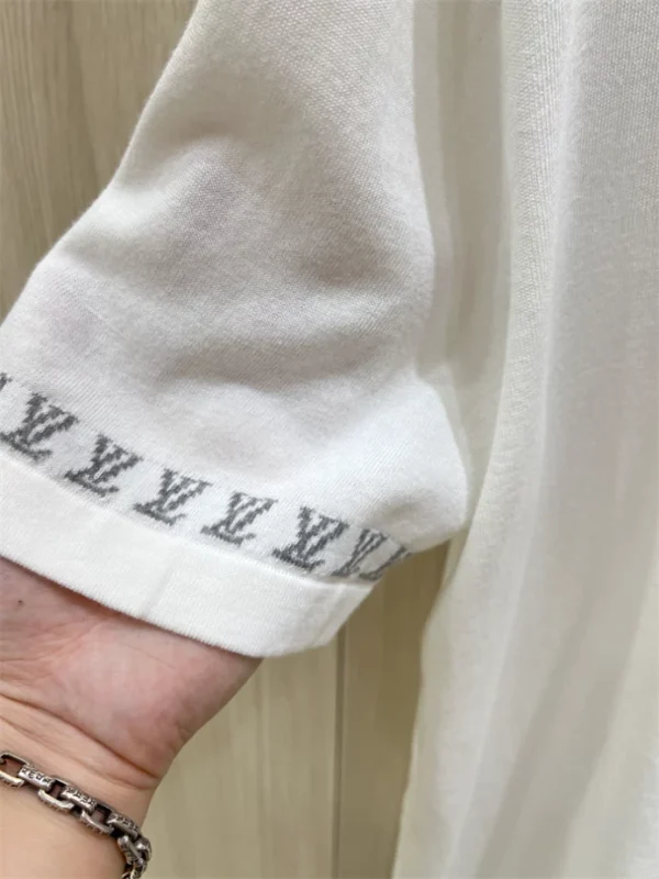 LV Signature Short-Sleeved Cotton Crewneck - LRT98