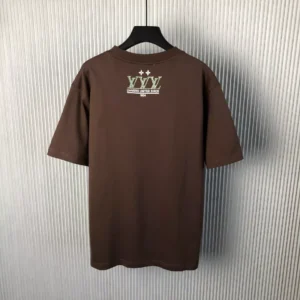 LV Washed Embellished Cotton T-Shirt- LRT72