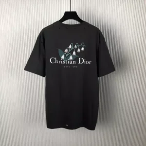 Christian Dior Couture Lily of the Valley T-Shirt, Relaxed Fit - DRT08