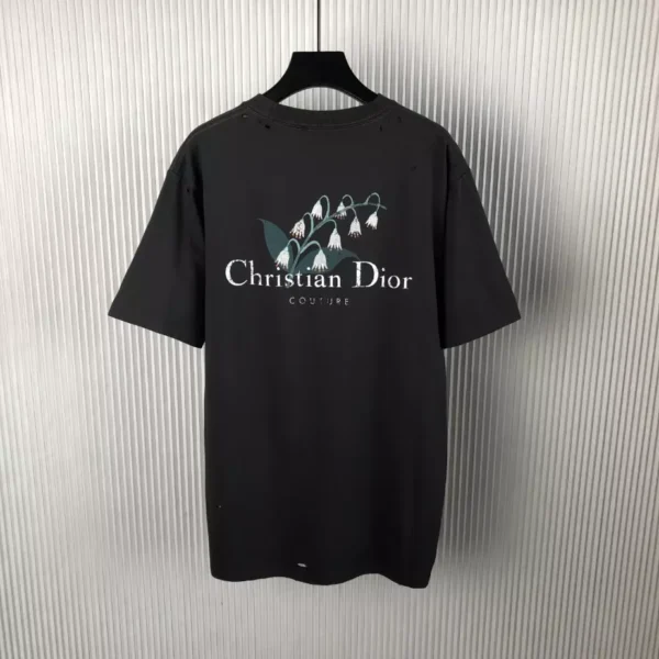 Christian Dior Couture Lily of the Valley T-Shirt, Relaxed Fit - DRT08