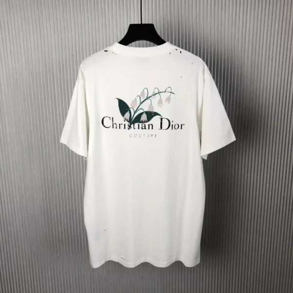 Christian Dior Couture Lily of the Valley T-Shirt, Relaxed Fit - DRT09