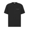 Christian Dior Couture T-Shirt, Relaxed Fit Black Distressed-Effect Cotton Jersey - DRT11