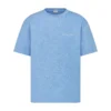 Christian Dior Couture T-Shirt, Relaxed Fit Blue Distressed-Effect Cotton Jersey - DRT10