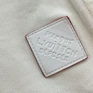 LV Embroidered T-Shirt in White - LRT113