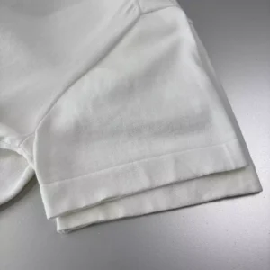 LV Embroidered T-Shirt in White - LRT113